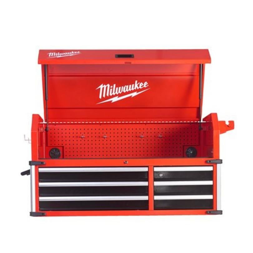Coffre supérieur pour servante 117cm 6 tiroirs 4932478854 milwaukee