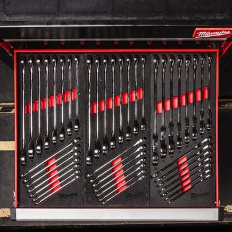 Module mousse clés à cliquet maxbite 15 pcs 4932479828 milwaukee