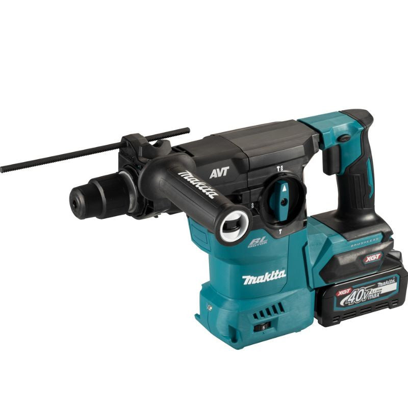 Perfo-burineur sds-plus 40v max xgt 2x4ah hr008gm202 makita