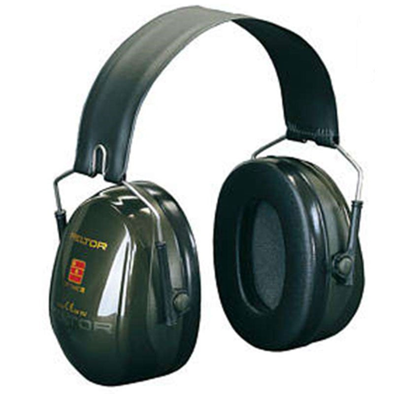 Casque anti-bruit serre-tête pliable vert peltor optime ii h520f 3m