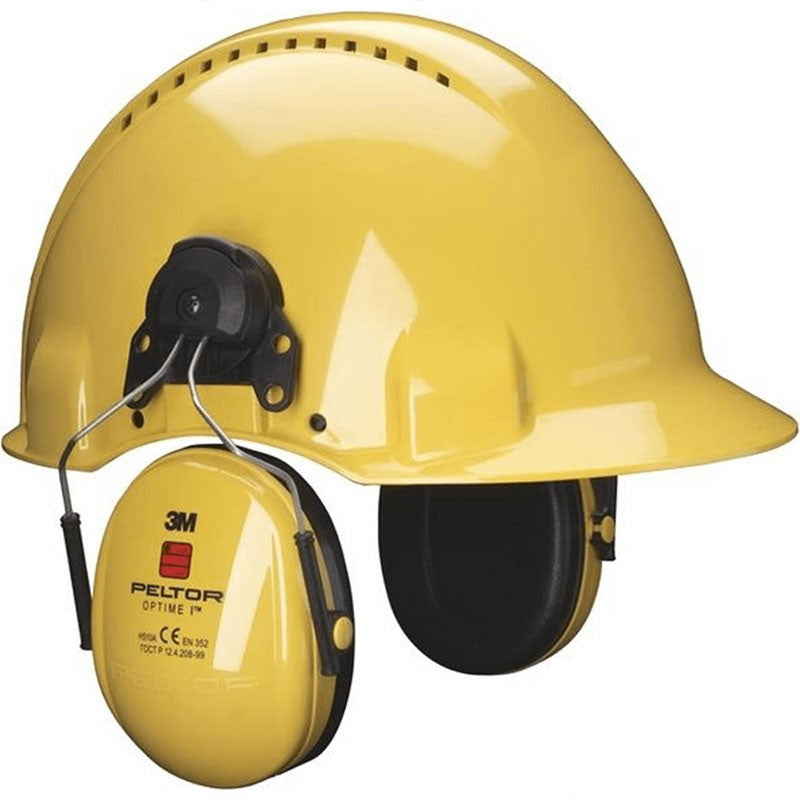 Coquilles anti-bruit jaunes pour casque peltor optime i h510p3 3m