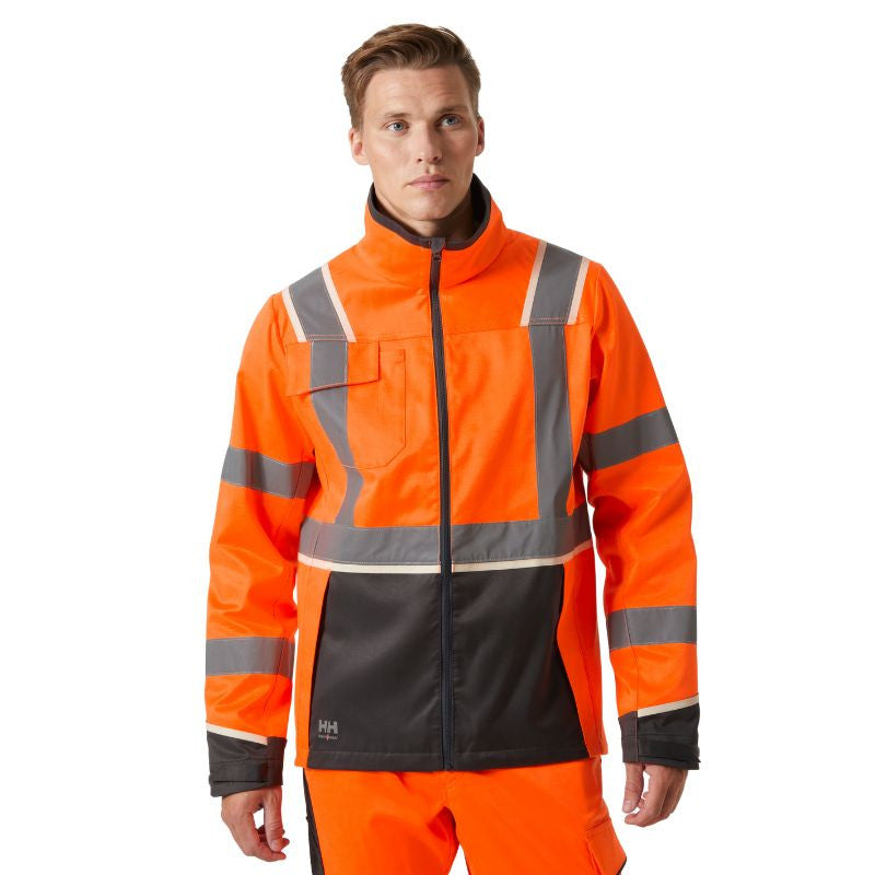 Veste de travail haute visibilité uc-me 77215 helly hansen