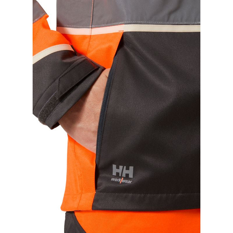 Veste de travail haute visibilité uc-me 77215 helly hansen