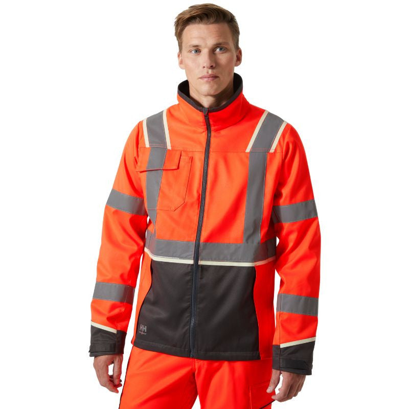 Veste de travail haute visibilité uc-me 77215 helly hansen