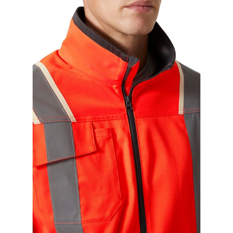 Veste de travail haute visibilité uc-me 77215 helly hansen
