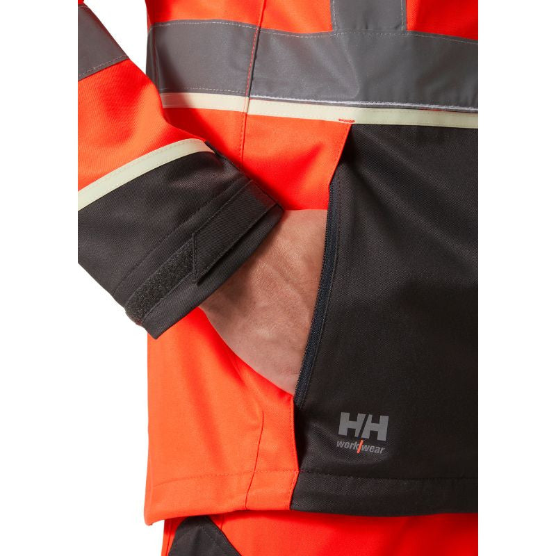 Veste de travail haute visibilité uc-me 77215 helly hansen