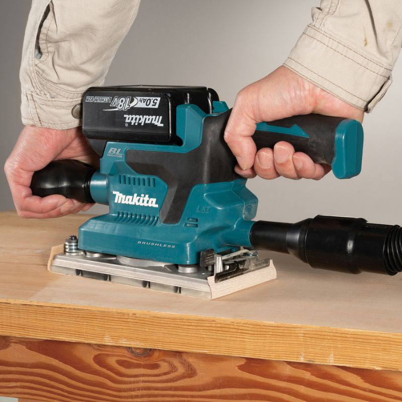 Ponceuse vibrante 18v lxt 93x185 mm solo dbo380z makita