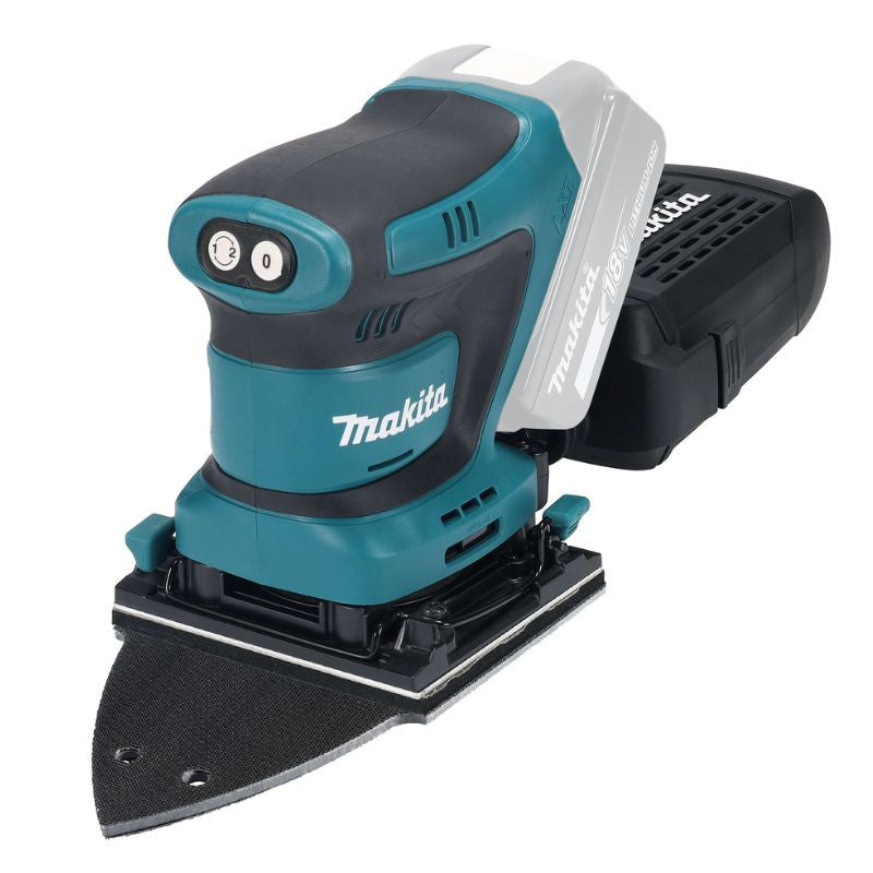 Ponceuse vibrante 18v lxt 112x102 mm solo dbo480z makita