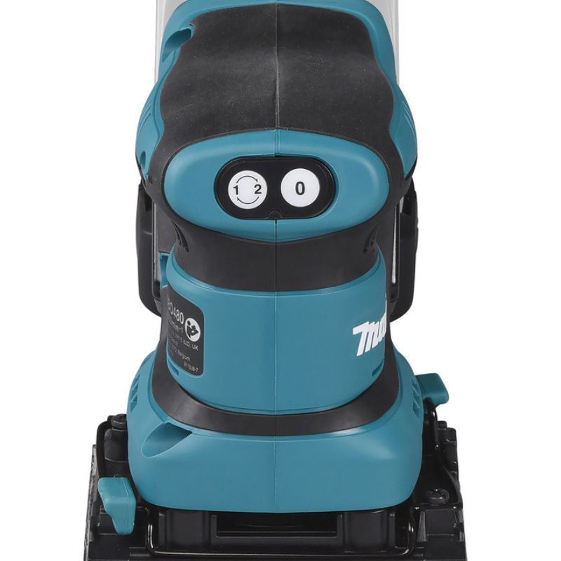 Ponceuse vibrante 18v lxt 112x102 mm solo dbo480z makita