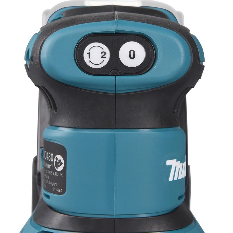 Ponceuse vibrante 18v lxt 112x102 mm solo dbo480z makita