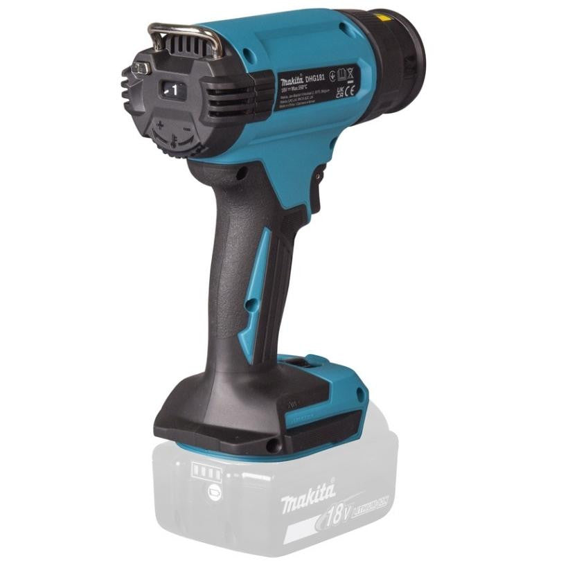 Décapeur sans fil 18v lxt 150-550º solo en makpac dhg181zj makita