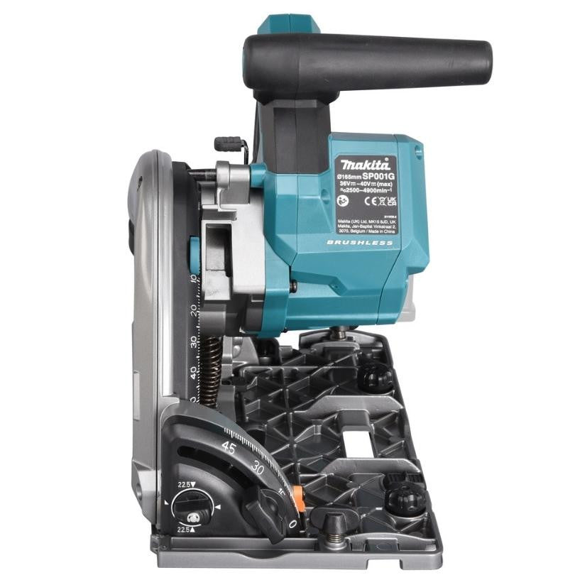 Scie plongeante 40v max xgt 65 mm makpac solo sp001gz03 makita
