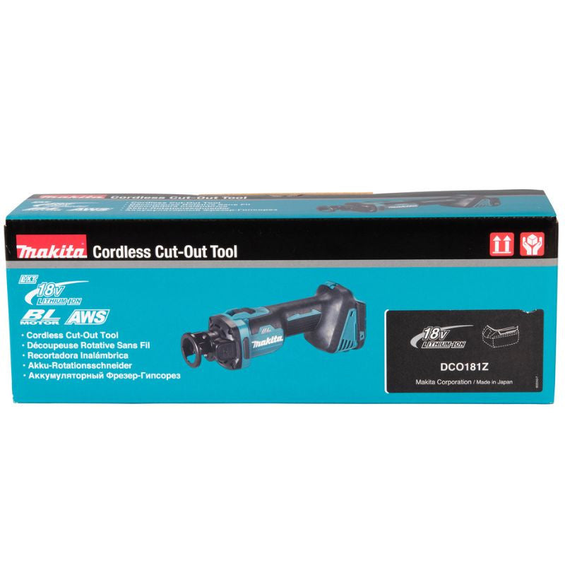 Affleureuse pour plâtre 18v lxt 32000 tpm solo dco181z makita