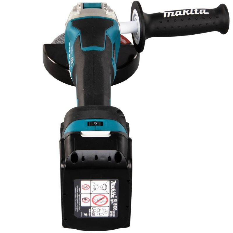 Meuleuse d'angle 18v lxt ø125 mm 1x5 ah en makpac dga519rtj1 makita