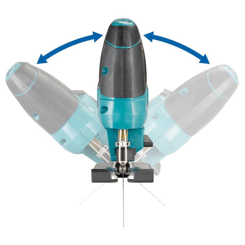 Scie sauteuse 18v lxt 2x5 ah en makpac djv184rtj makita