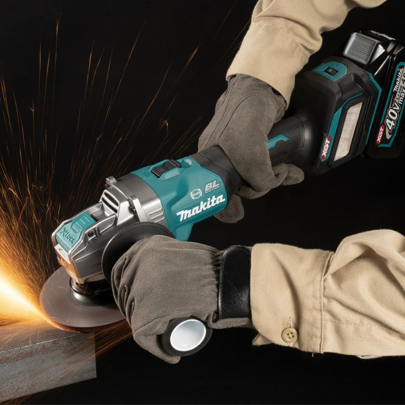 Meuleuse 125mm 40v max xgt 2x4ah ga041gm201 makita