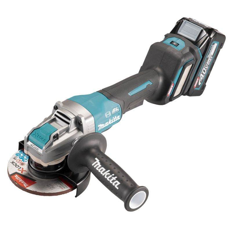 Meuleuse 125mm 40v max xgt 2x4ah ga044gm203 makita