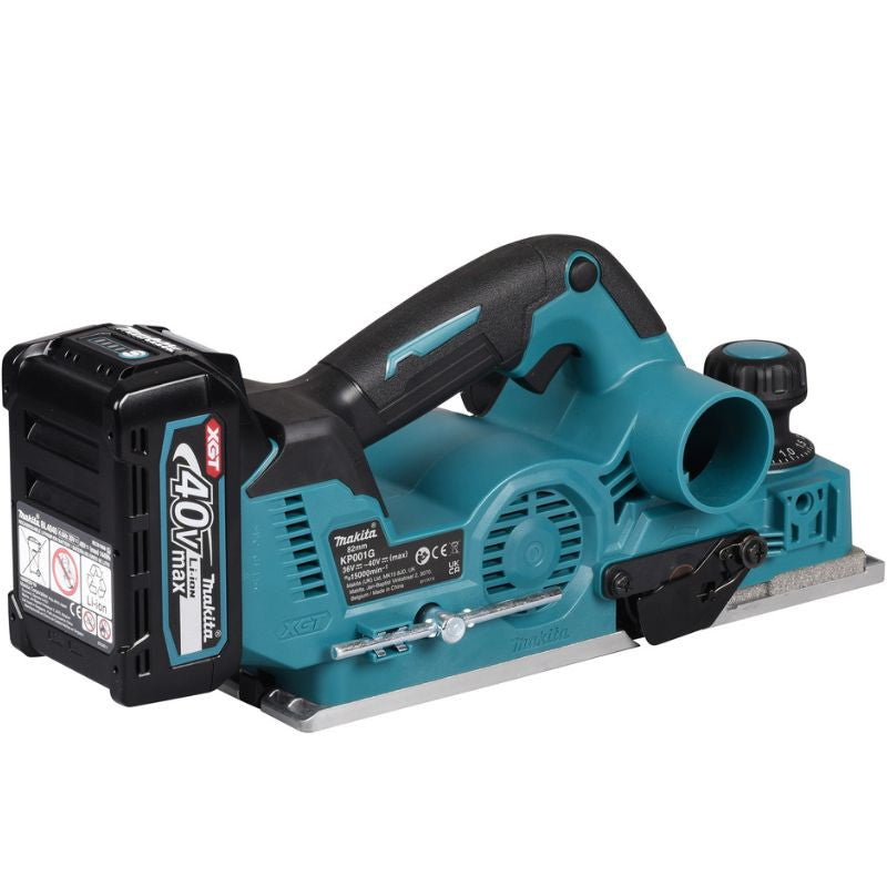 Raboteuse 40v max xgt 82mm 2x4ah kp001gm202 makita