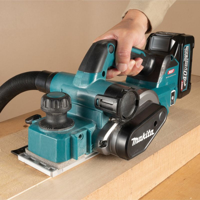 Raboteuse 40v max xgt 82mm solo kp001gz02 makita