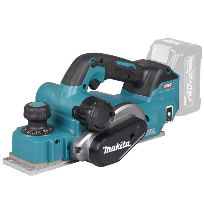 Raboteuse 40v max xgt 82mm solo kp001gz02 makita