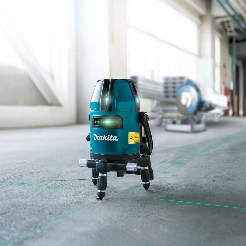 Laser croix vert 12v cxt portée de 10 m solo sk40gdz makita
