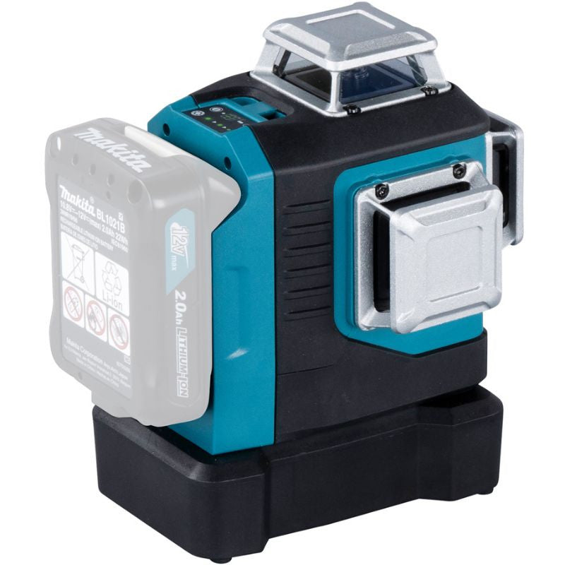 Laser croix vert 12v cxt portée de 35m 360° solo sk700gd makita