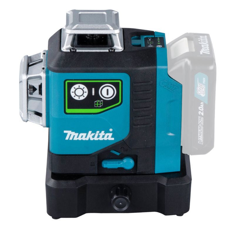 Laser croix vert 12v cxt portée de 35m 360° solo sk700gd makita