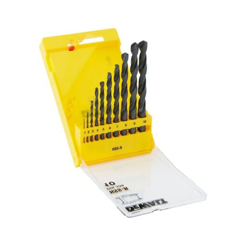 Coffret forets métal hss-r 10 piéces dt5911-qz dewalt
