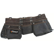 Poche à outils cuir tanné et huilé 9 poches 9003 theard