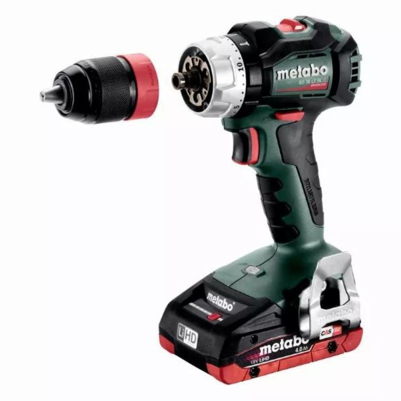 Perceuse visseuse 18v 4ah lihd 75nm- bs 18 lt bl q 602334800 metabo