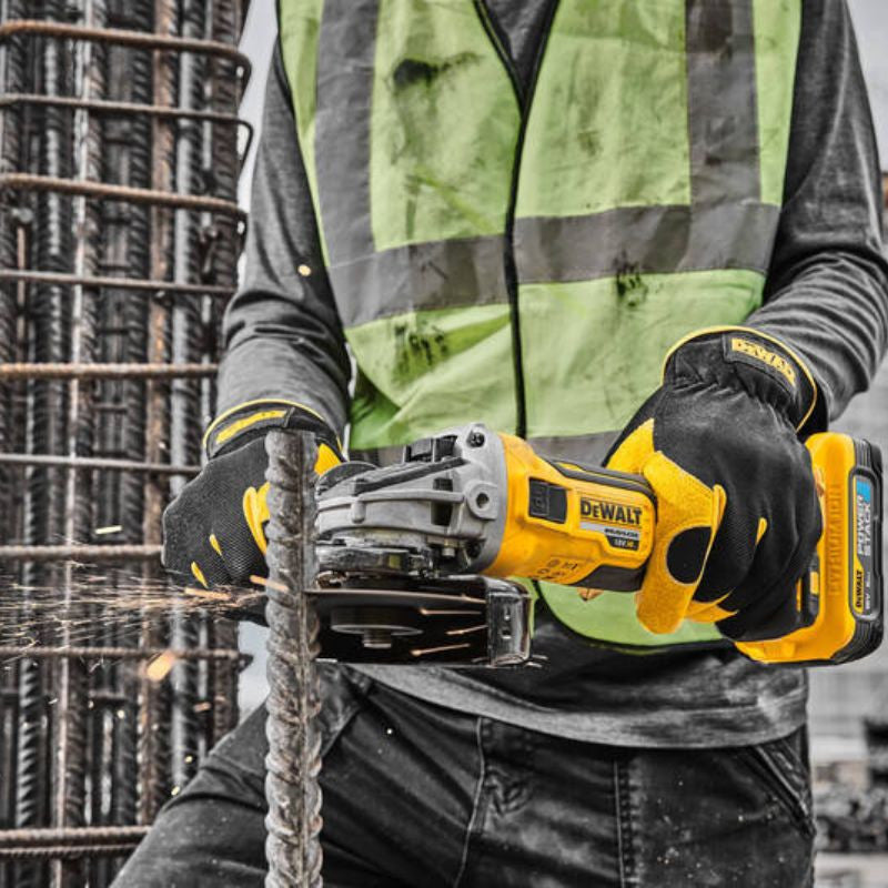 Meuleuse d'angle 18v xr powerstack ø125 mm 2x5 ah dcg405h2t-qw dewalt