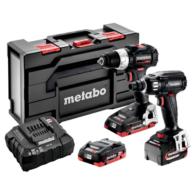Pack perceuse bs18lt bl se+ boulonneuse ssw18ltx400 685220960 metabo