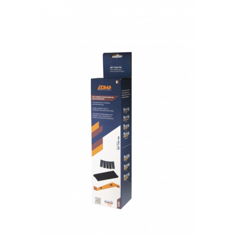 Set complet pour pose de sols stratifiés set tak-tik 87055 edma