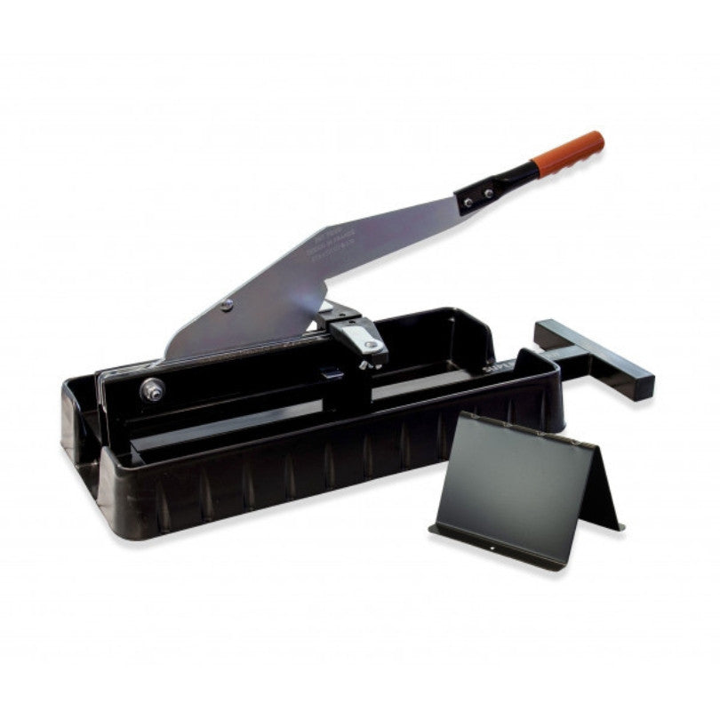 Guillotine à sol stratifié et vinyle straticut 230 lvt 89355 edma