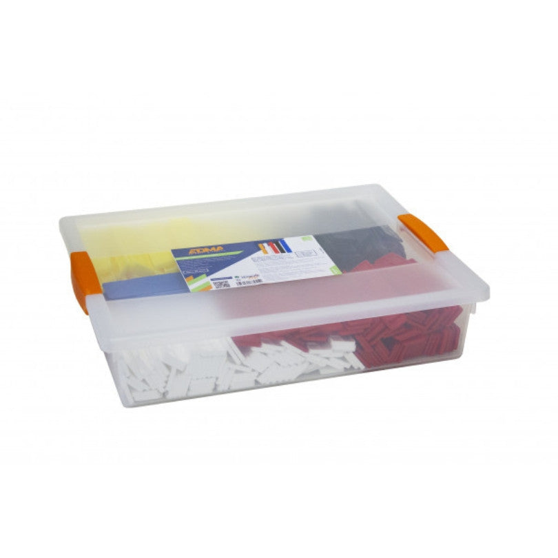Assortiment de cale plate x400 pcs 188955 edma