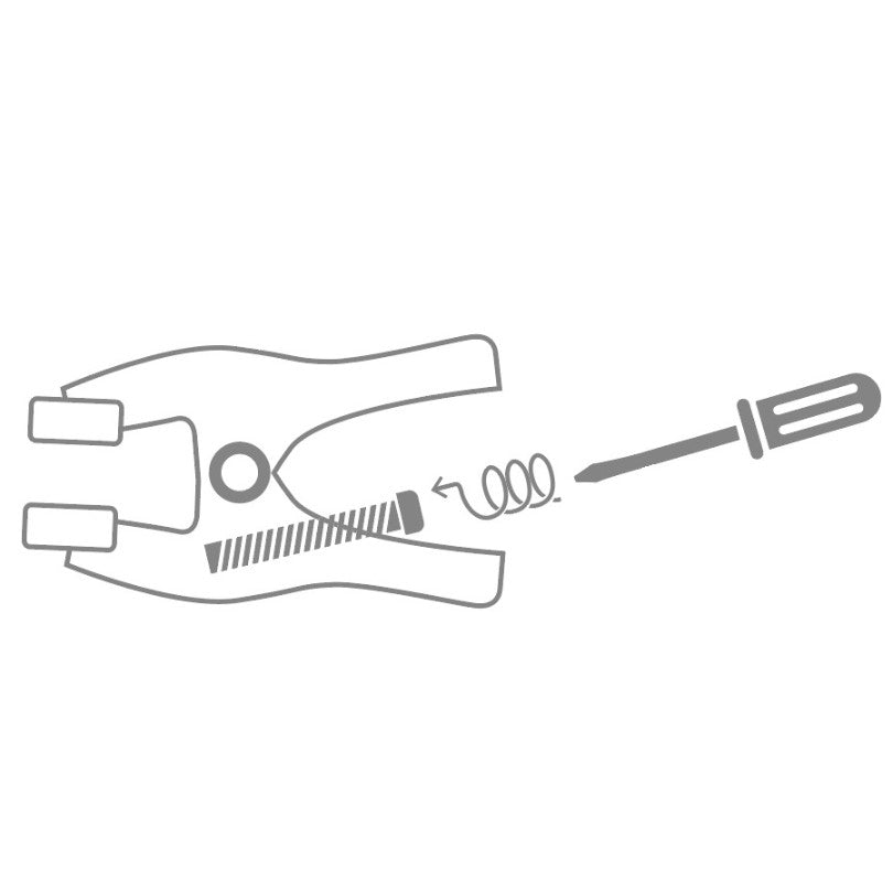 Pince à ressort réglable 5 cm r30911 piher