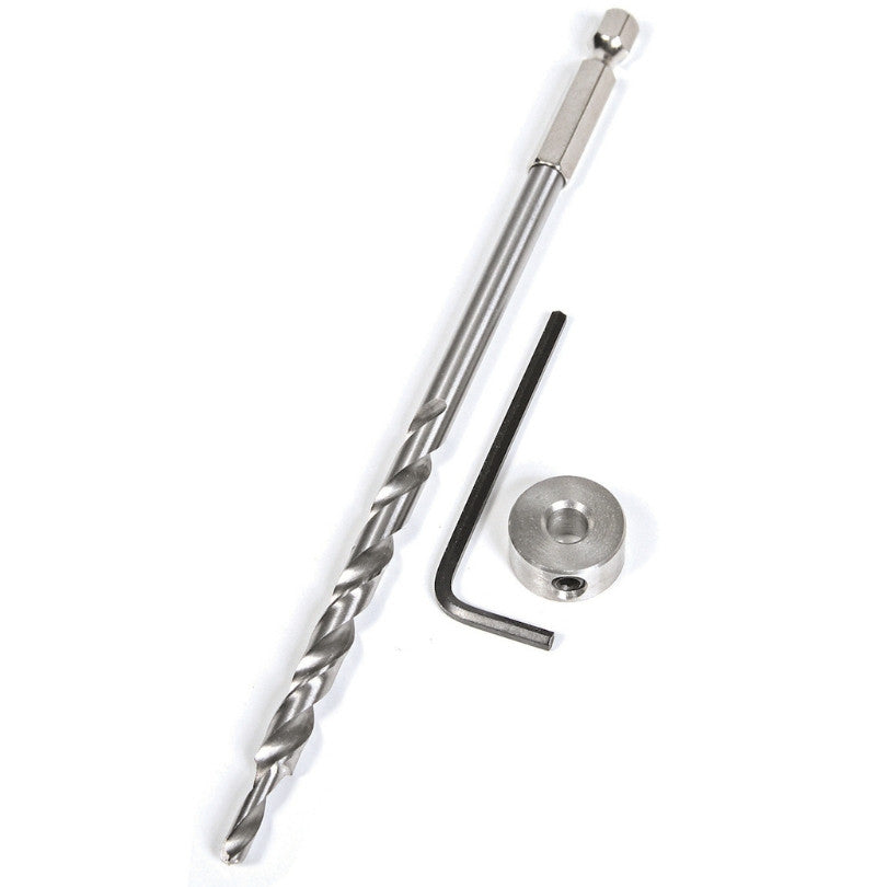Jeu mèche, collier de profondeur, clé allen jig kjd/deckbit kreg