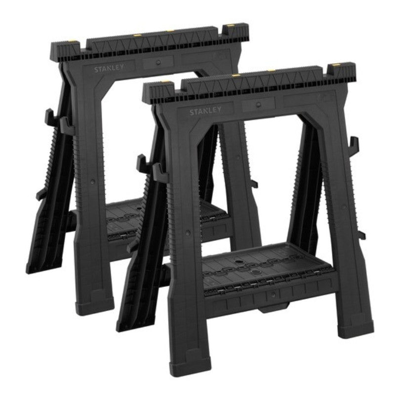 Tréteaux pliables lot de 2 pcs stst1-70713 stanley
