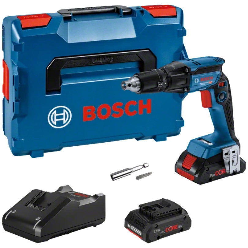 Visseuse à placo 18v 4ah procore gtb 18v-45 06019k7002 bosch