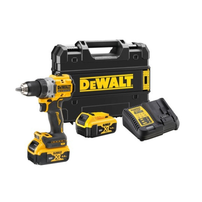 Perceuse visseuse 18v xr 2x5 ah dcd800p2t-qw dewalt
