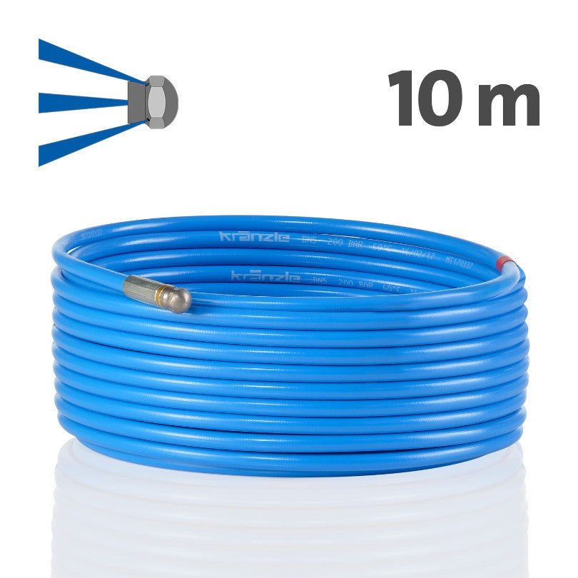 Déboucheur de 10m pour nettoyeur haute pression 12550 kranzle