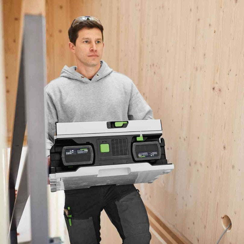 Scie sur table sans fil csc sys 50 ebi-basic 576820 festool