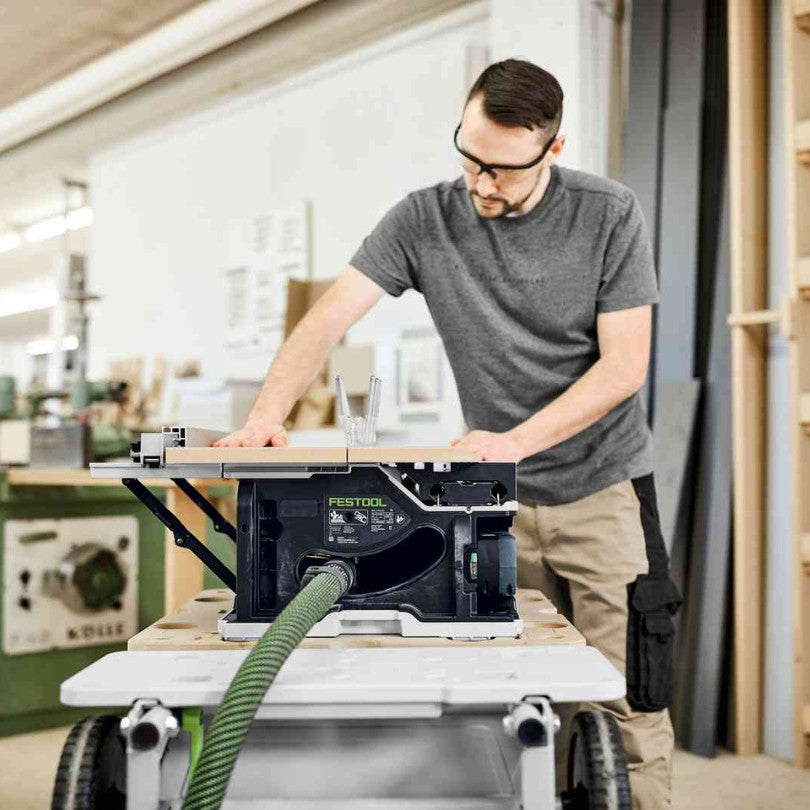 Scie sur table sans fil csc sys 50 ebi-basic 576820 festool