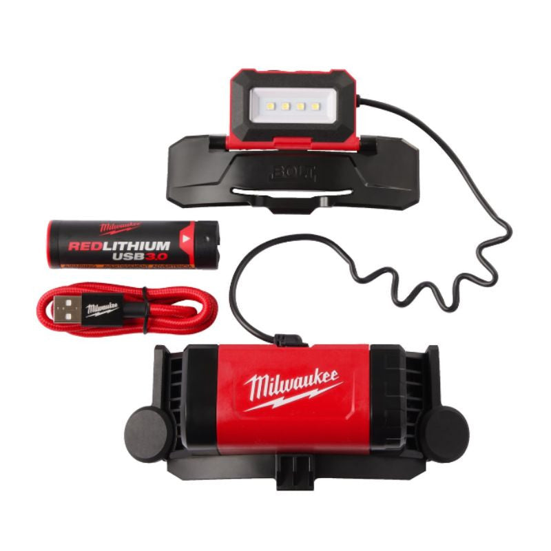 Lampe frontale bolt usb 4v l4 bolthl-301 4933479902 milwaukee