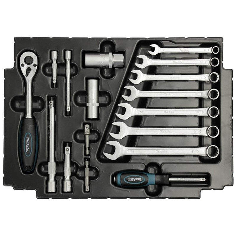 Coffret makpac 120 outils à main e-08713 makita
