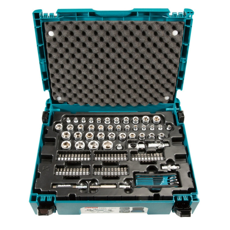 Coffret makpac 120 outils à main e-08713 makita