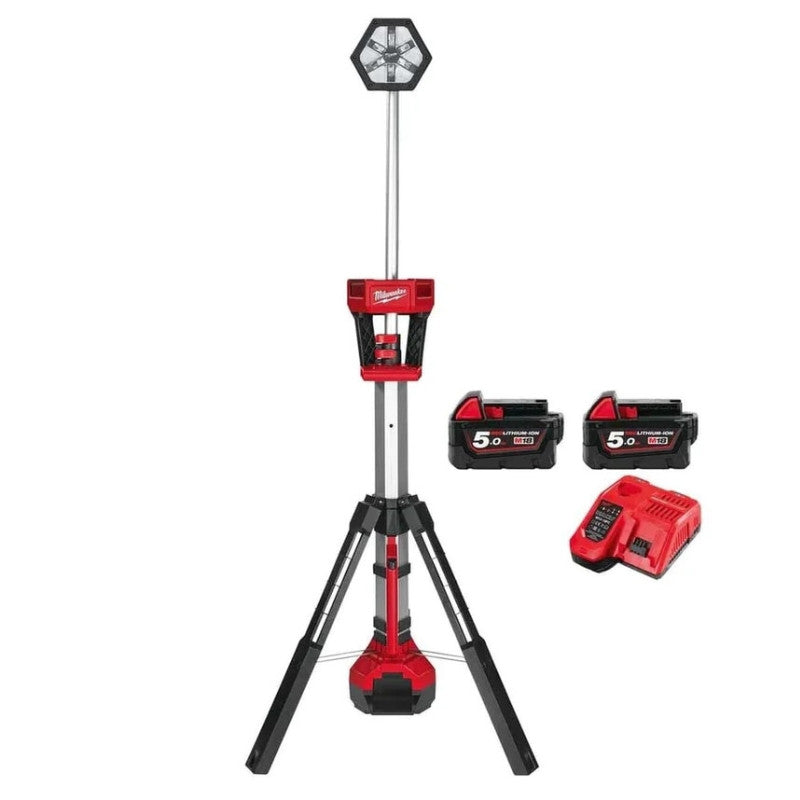 Projecteur trépied 5ah m18 sal2-502b 4933492903 milwaukee