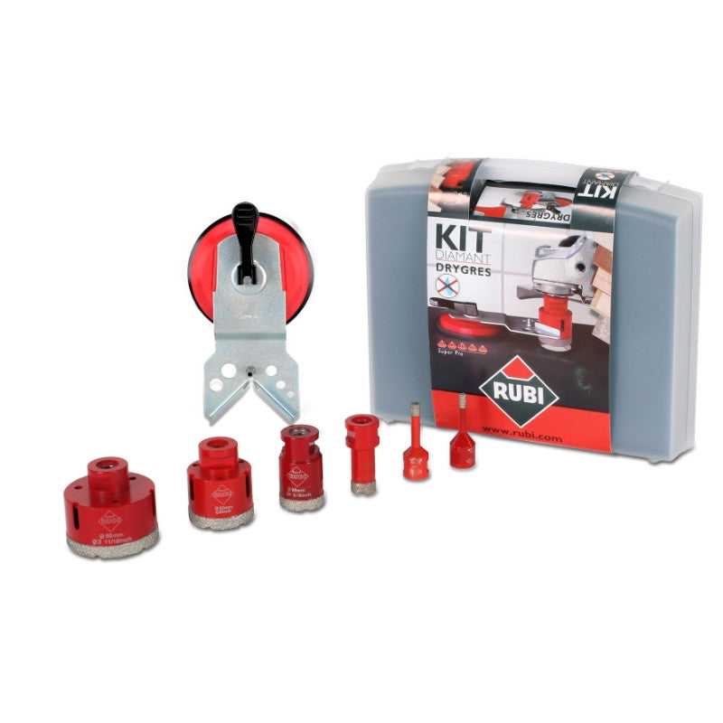 Kit 6 trépans drygres 50996 rubi