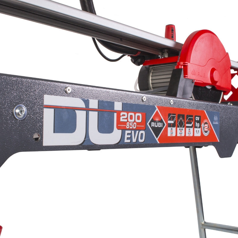 Scie électrique du-200 evo 850 230v 50hz avec cev superpro 54975 rubi
