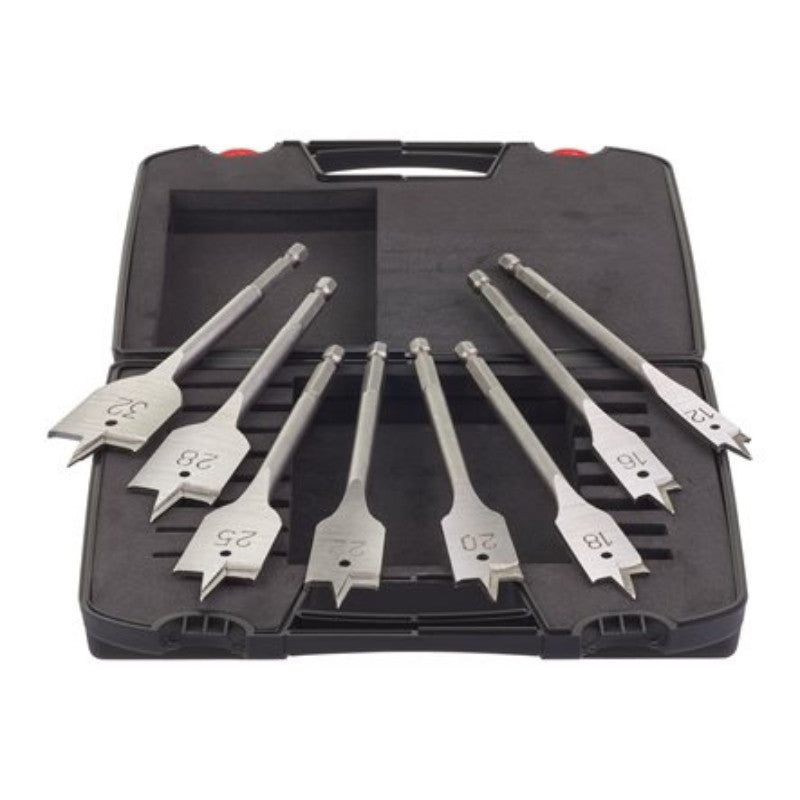 Set de 8 mèches plates 4932352504 milwaukee